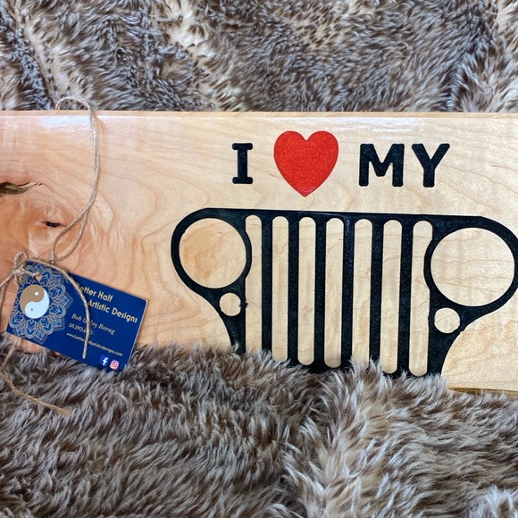 Handmade jeep sign - Picture 2 of 4